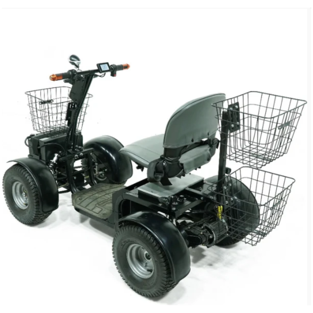 Green Transporter Cheeta Ninja All-Terrain Mobility Scooter 48V/20Ah 1100W 4-Wheel LifeMed USA