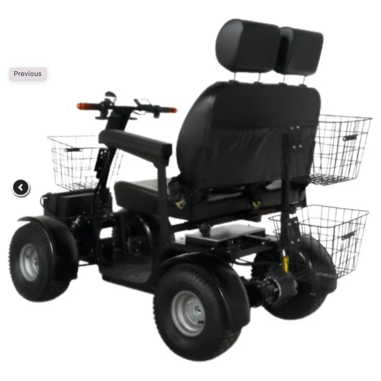 Green Transporter Cheeta Ninja All-Terrain Mobility Scooter 48V/20Ah 1100W 4-Wheel LifeMed USA