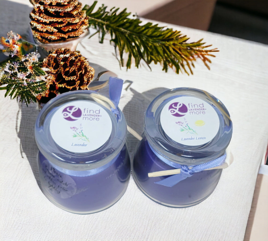 Scented Candles (pack of 2) Findlavender.com
