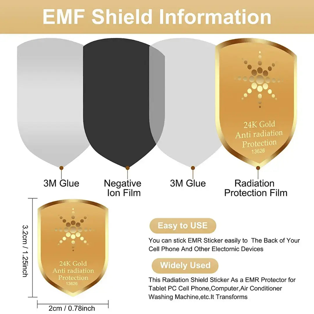 EMF Defense Shield for Phone and Electronics Your Emf Shield