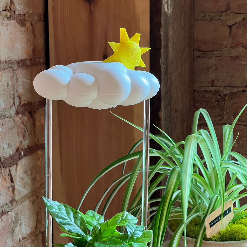 Original Dripping Rain Cloud with Sun Charm The Cloud Makers