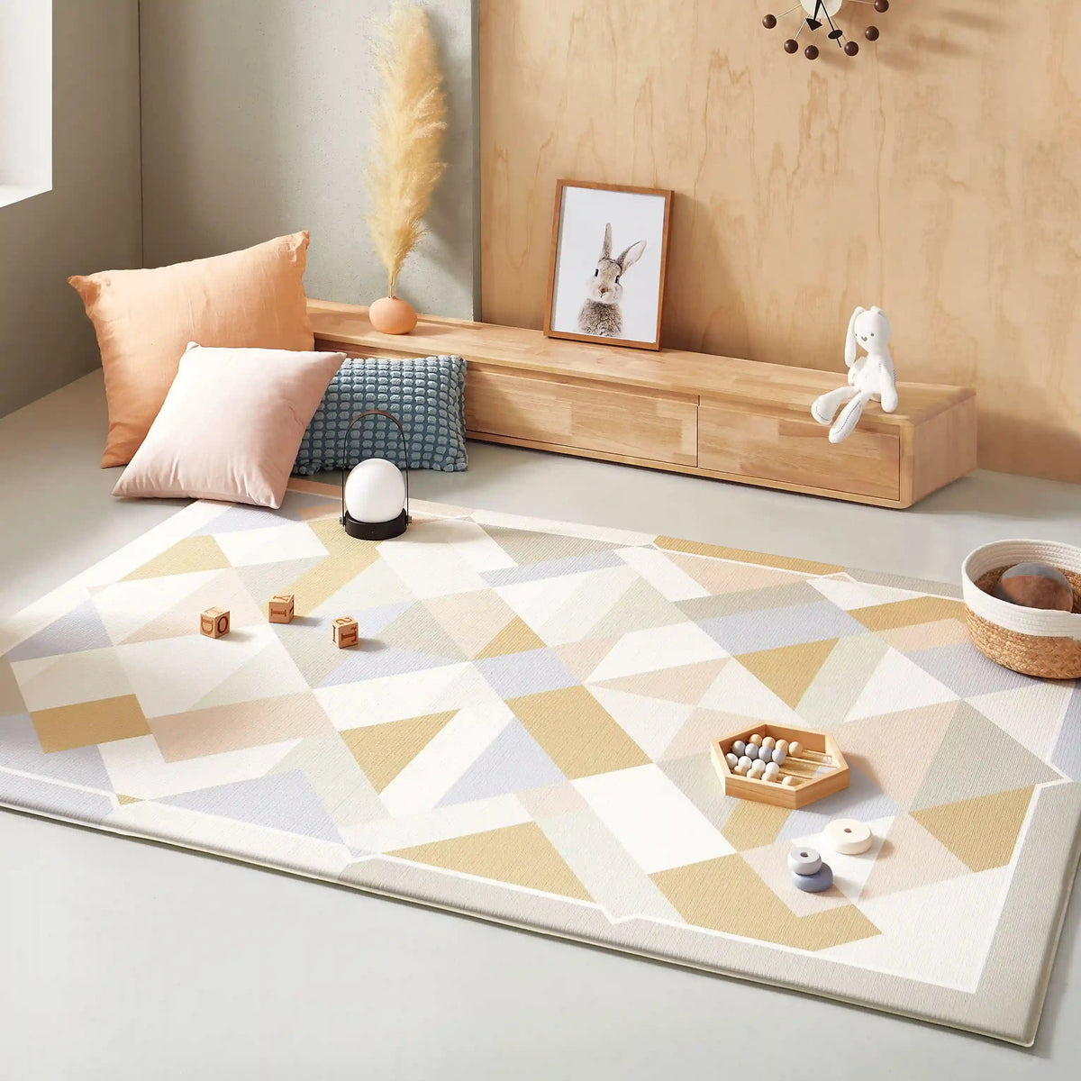 Tiny Land® Double-Sided Baby Playmat Urban Zoo Adventure Tiny Land INC
