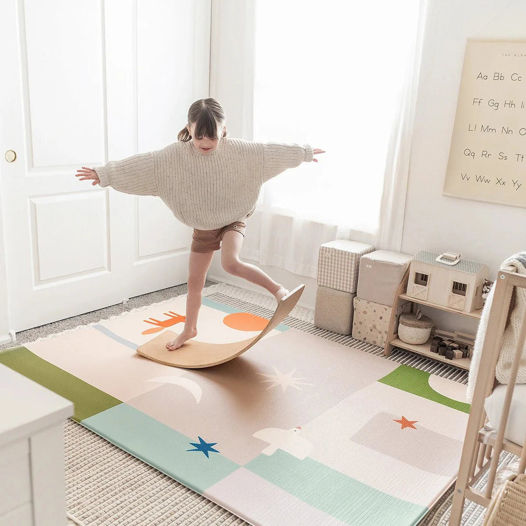 Tiny Land® Double-Sided Baby Playmat Forest Track Wonder Tiny Land INC