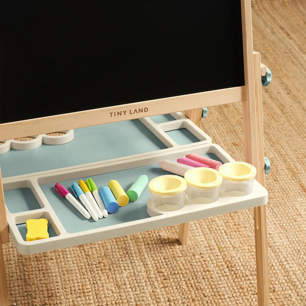 Tiny Land® Magnitales Easel for Kids - Green Tiny Land INC