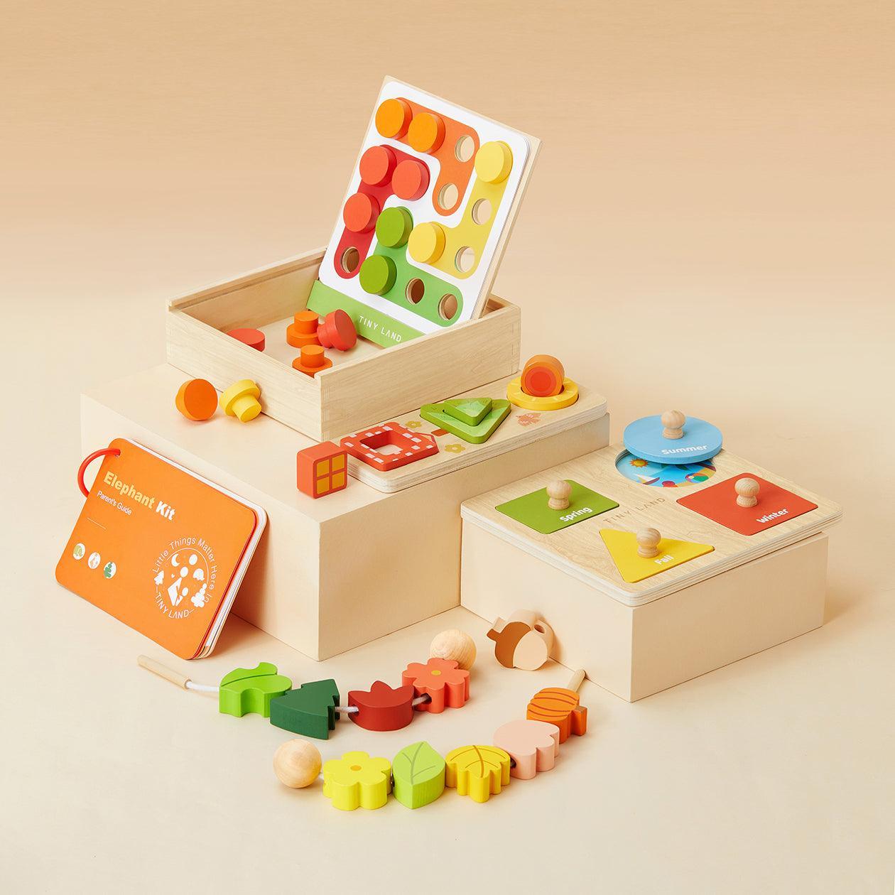 Tiny Land® Montessori Toys for Toddlers (18–24 Months) – Montessori Toys for 2 Year Olds Tiny Land INC