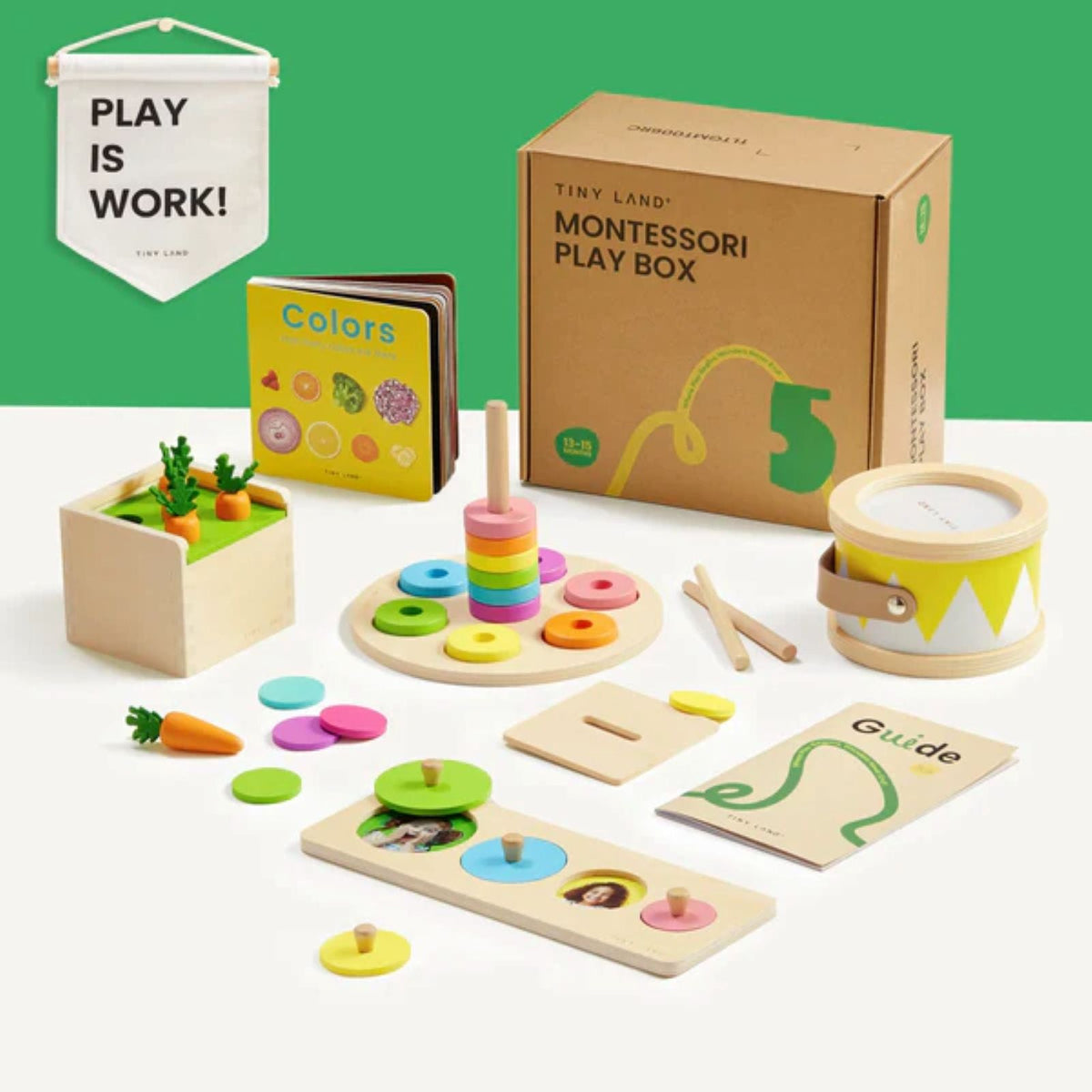Tiny Land® Montessori Complete Baby Set (0-24 months) Tiny Land INC