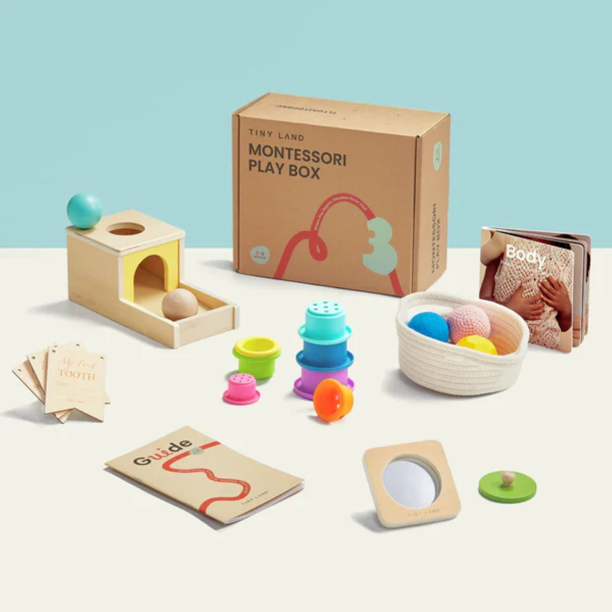 Tiny Land® Montessori Complete Baby Set (0-24 months) Tiny Land INC