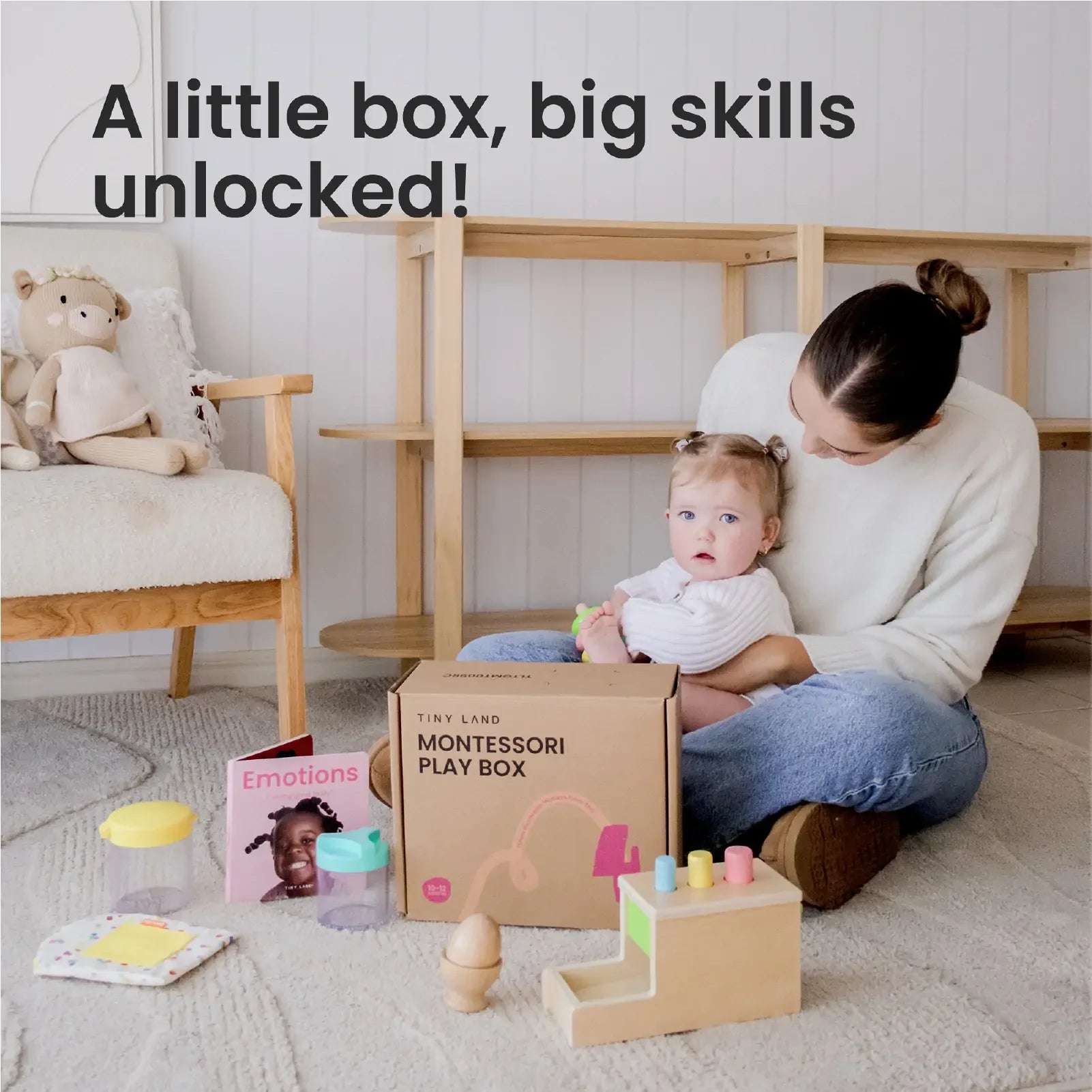 Tiny Land® Montessori Toys for Infants (10–12 Months) Tiny Land INC