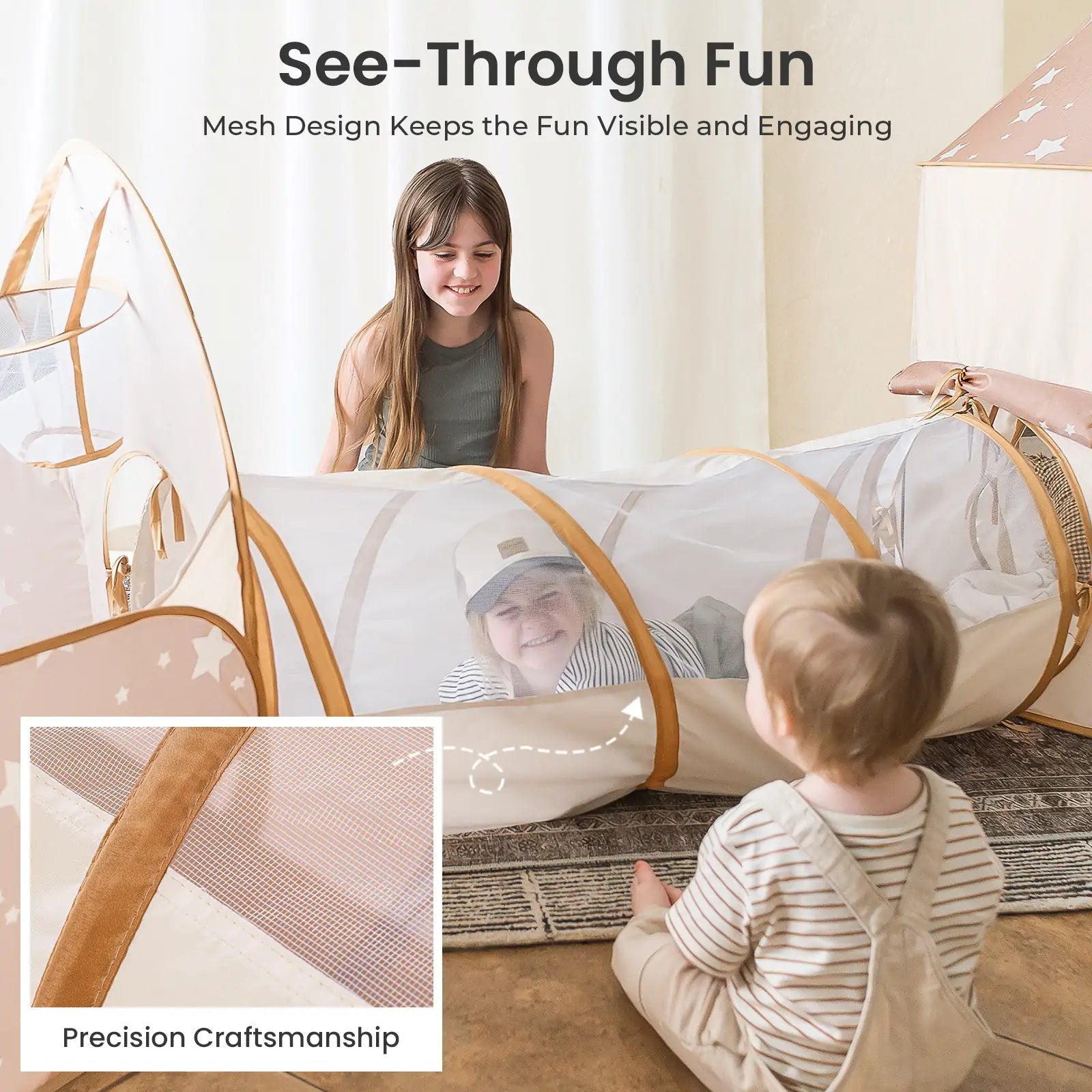 Tiny Land® Adventure 3-in-1 Play Tunnel  & Ocean Ball Set Tiny Land INC