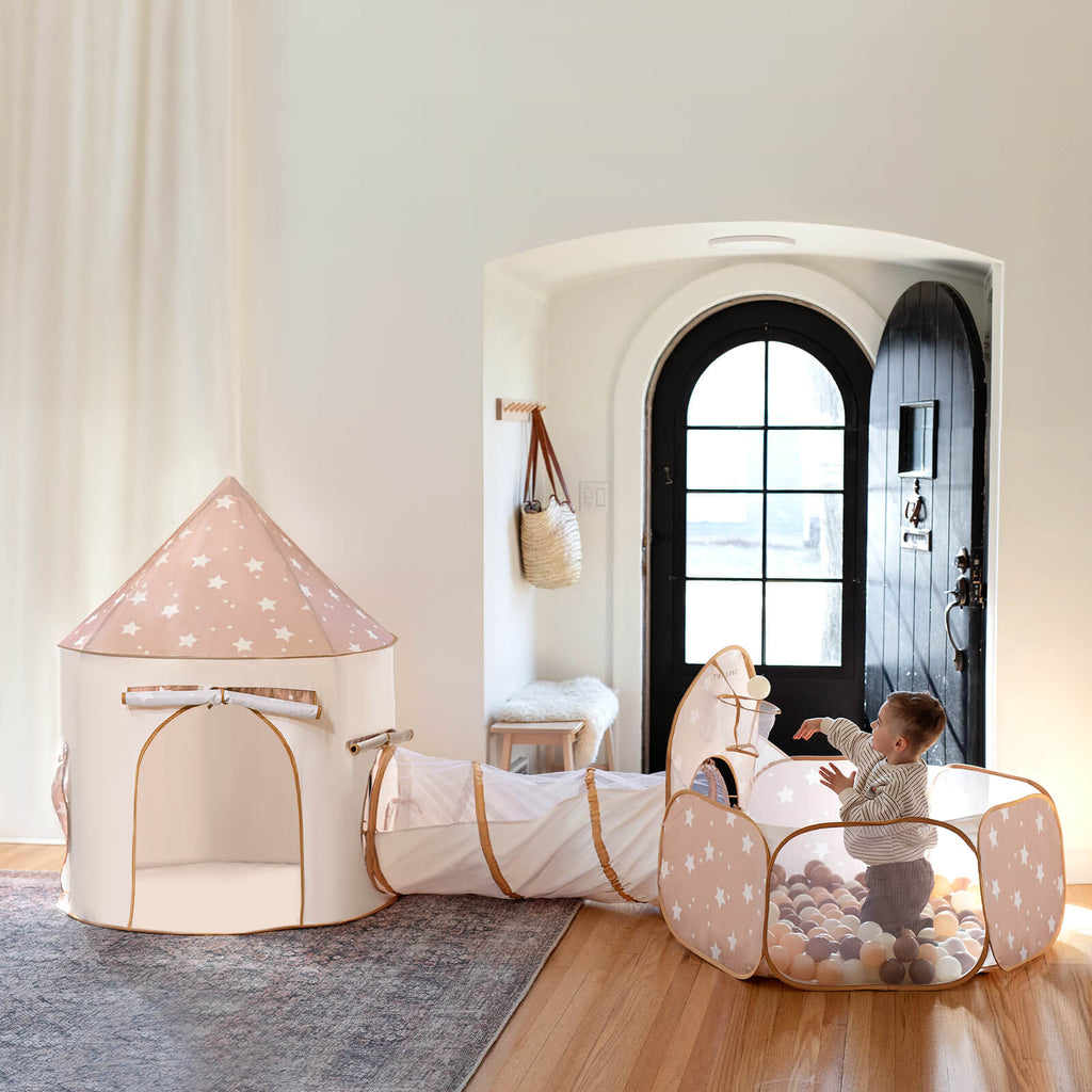 Tiny Land® Adventure 3-in-1 Play Tunnel  & Ocean Ball Set Tiny Land INC