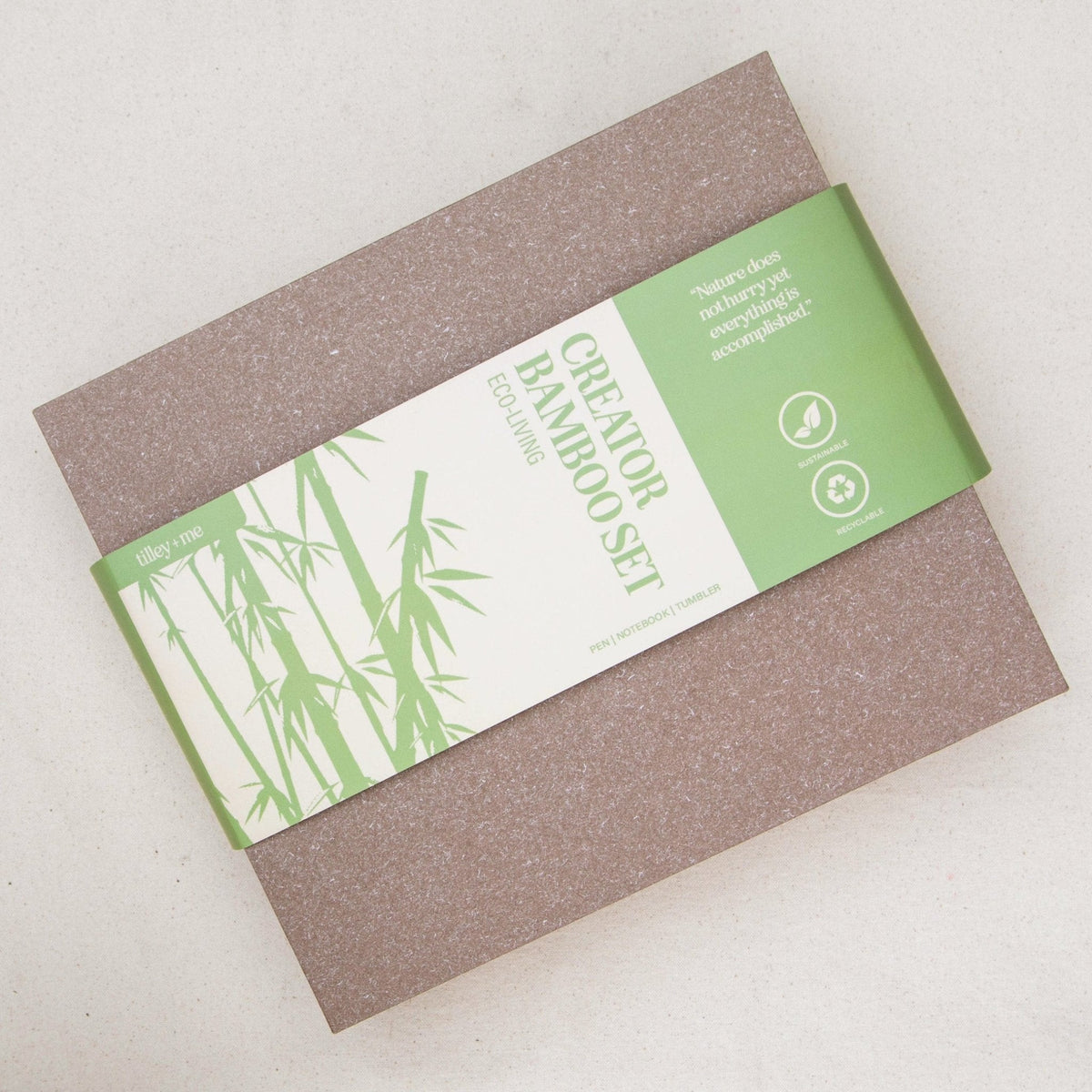 The Pepperdine Bamboo Set Tilley + Me