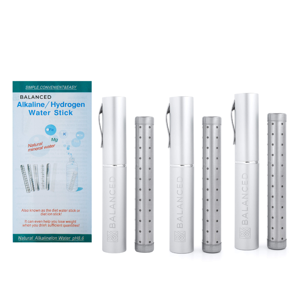 3 Pack - Alkaline Ionizer Hydrogen Water Stick w/ Protective Case (3 for the price of 1) Your Emf Shield