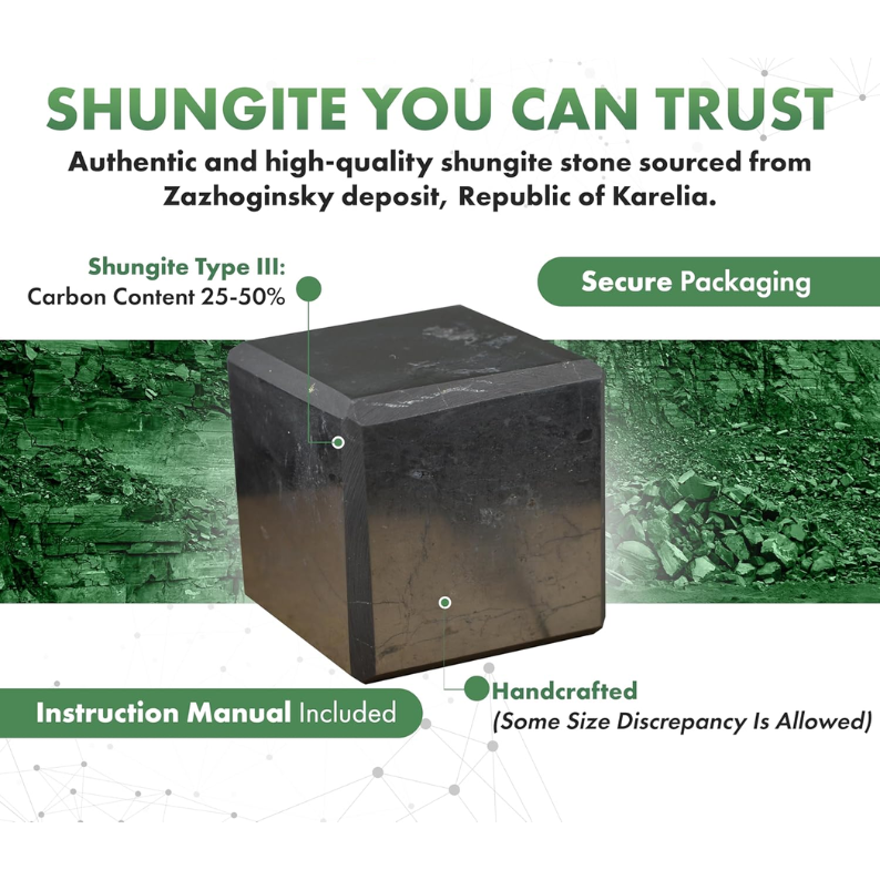 Shungite Stone Home EMF Defender Your Emf Shield