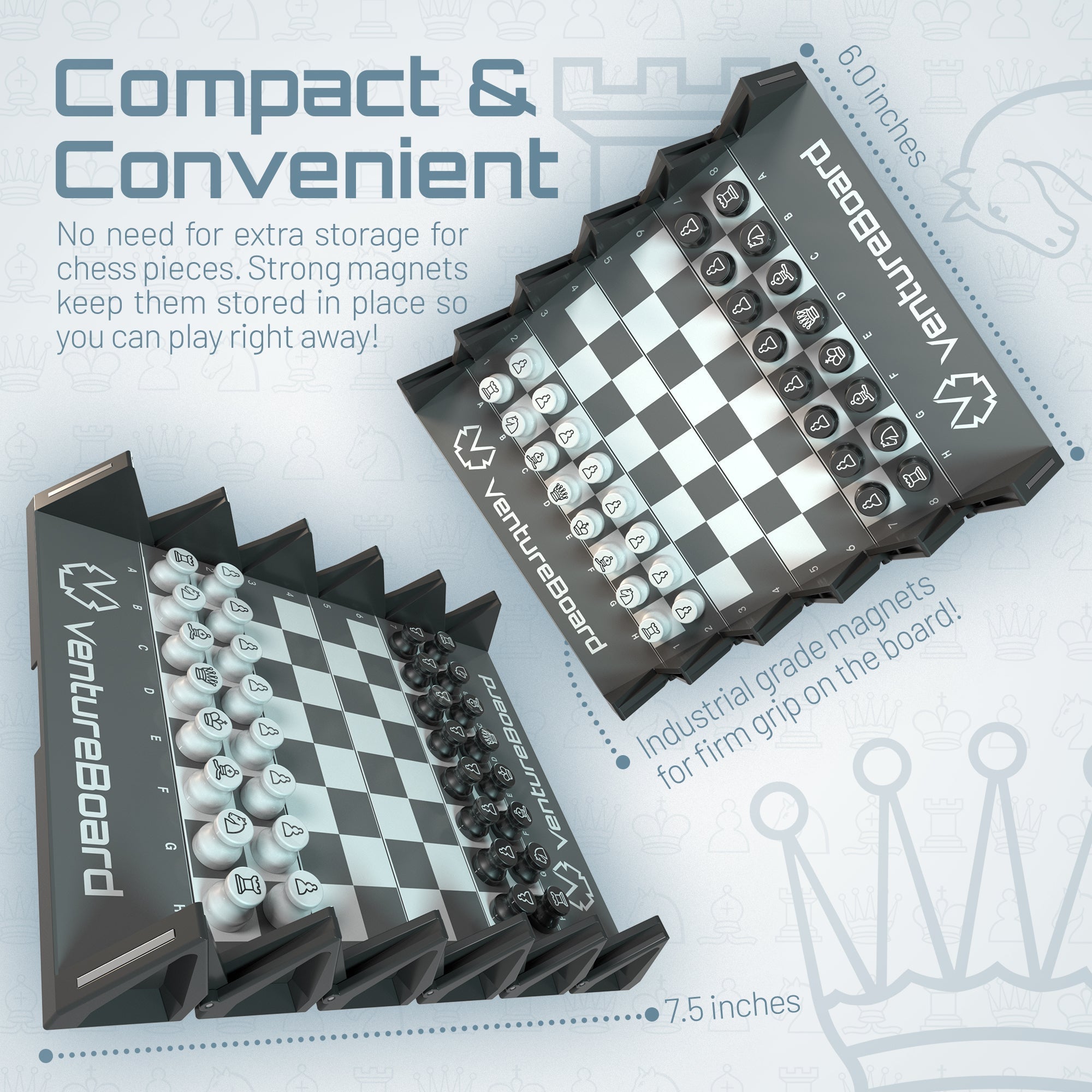 Mini Chess - Noir VentureBoard
