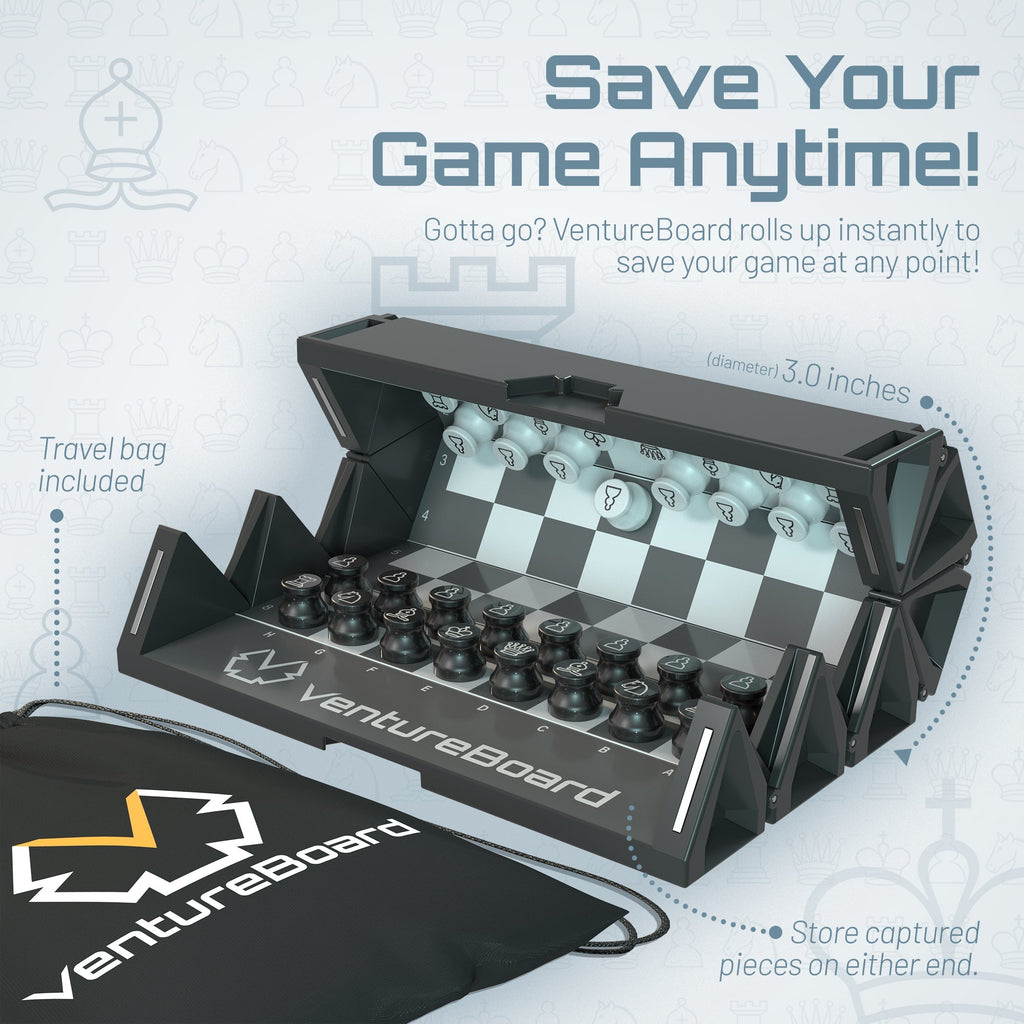 Mini Chess - Noir VentureBoard