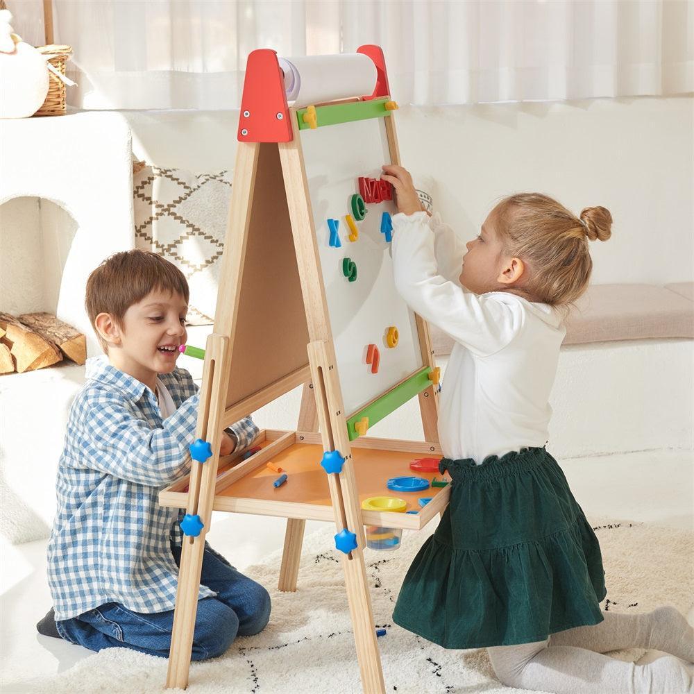 Tiny Land® 3-in-1 Art Easel & Paper Roll Set Tiny Land INC