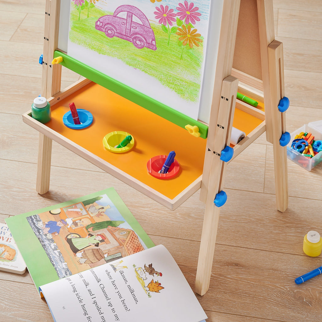 Tiny Land® 3-in-1 Art Easel & Paper Roll Set Tiny Land INC