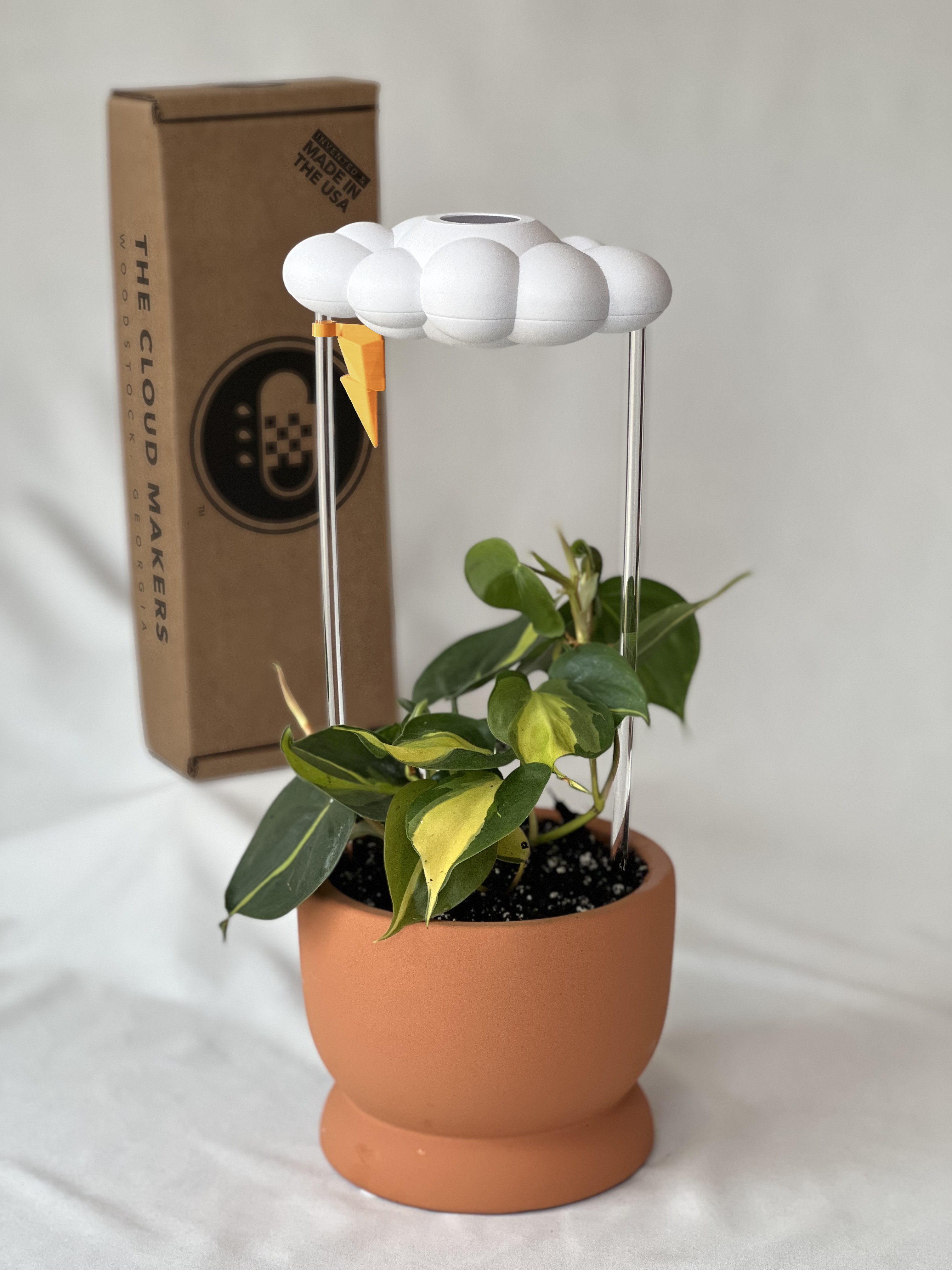 Original Dripping Rain Cloud with Lightning Bolt Charm The Cloud Makers