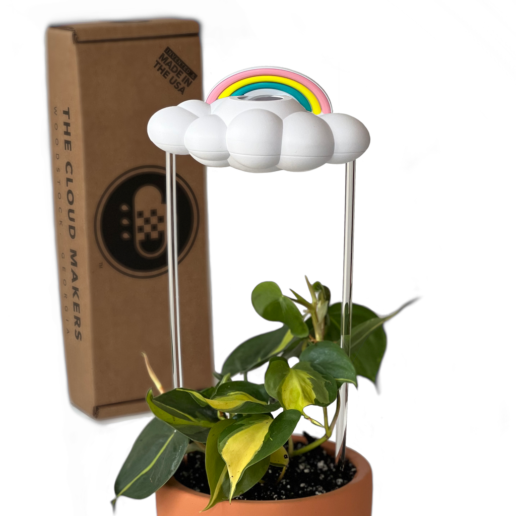 Original Dripping Rain Cloud with Pastel Rainbow Charm The Cloud Makers