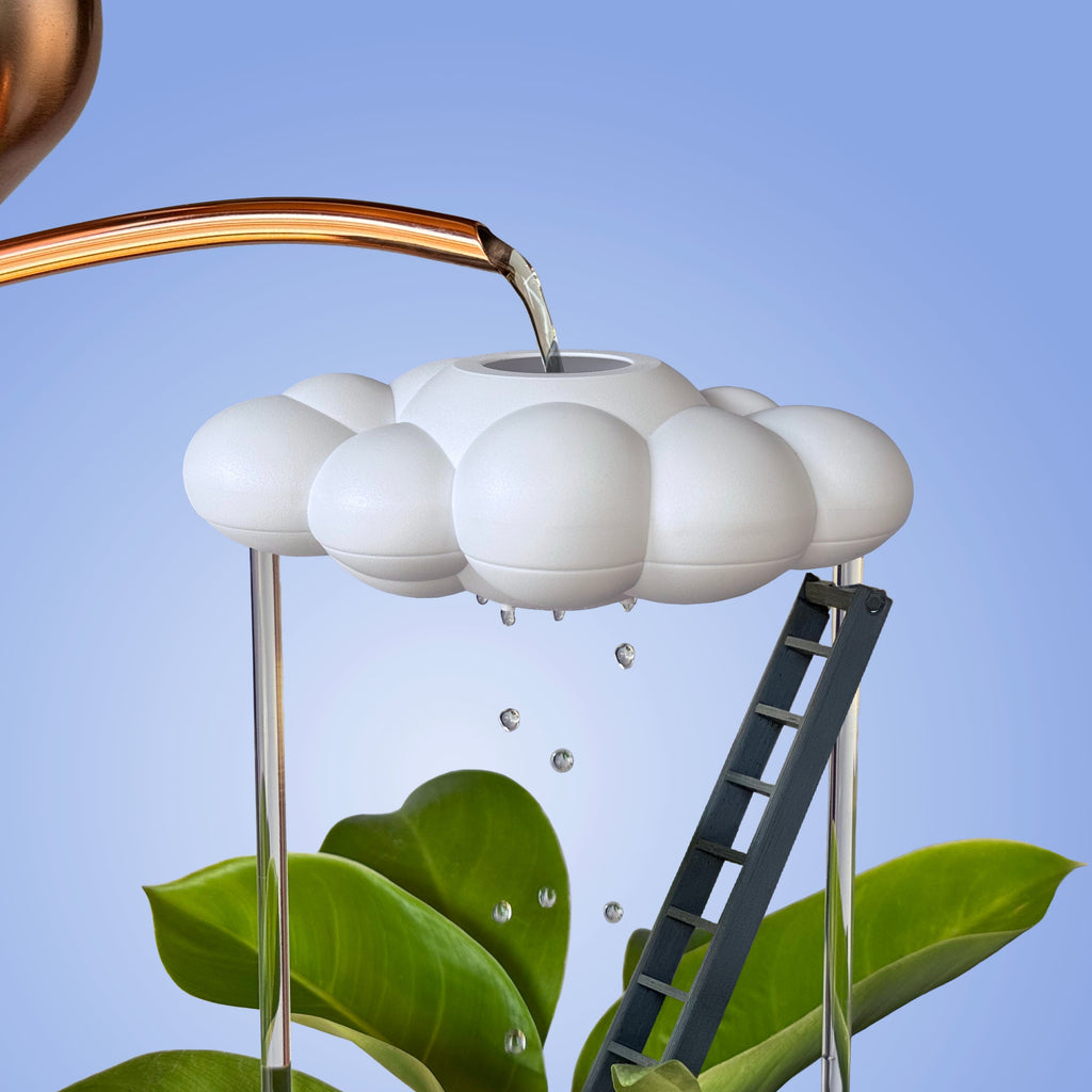 Original Dripping Rain Cloud with Ladder Charm The Cloud Makers