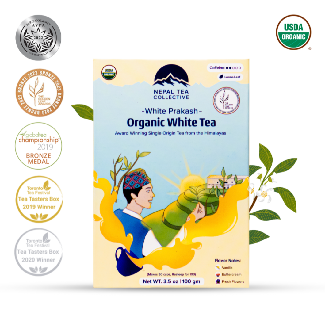 White Prakash Nepal Tea