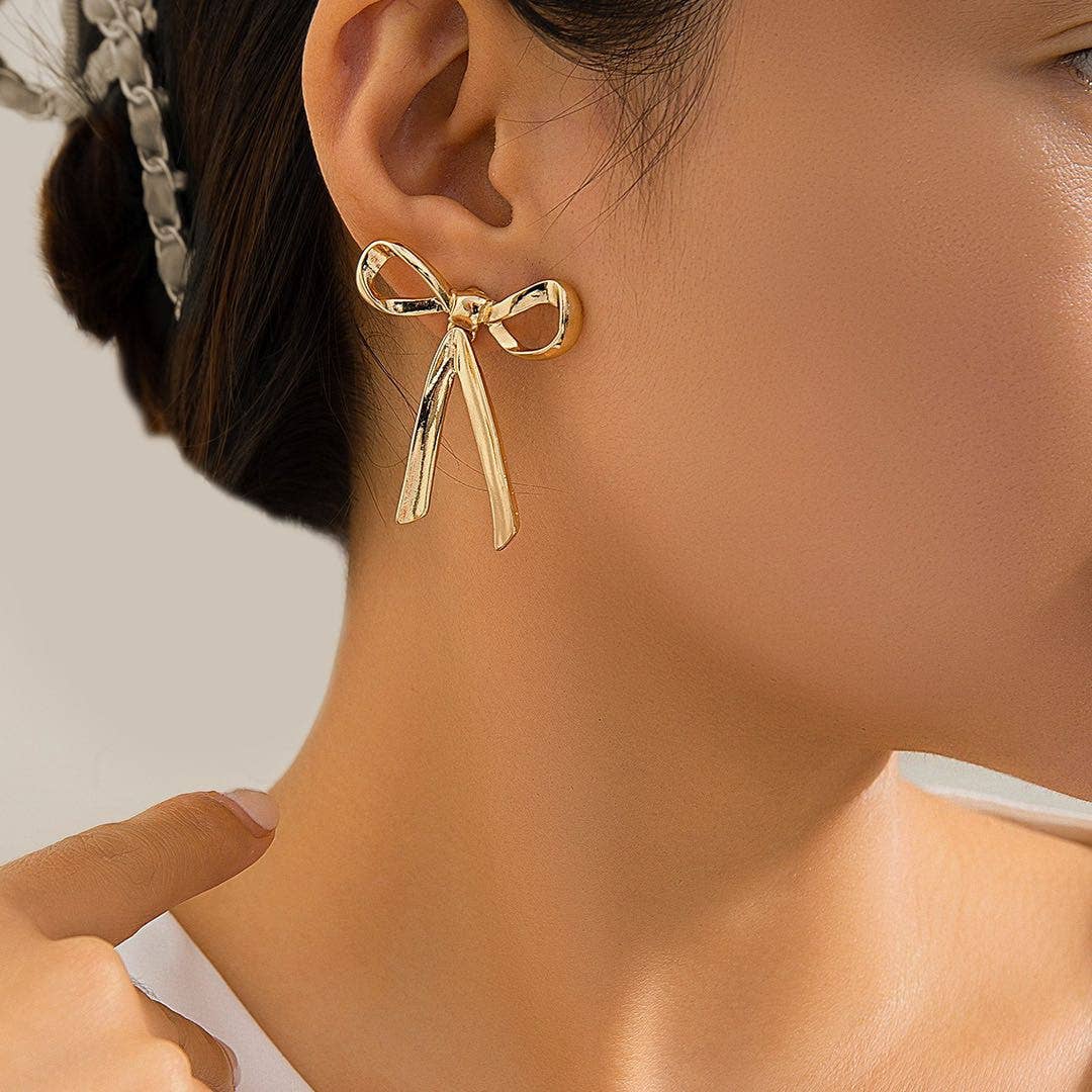 Bow earrings Pretty Little Patriot