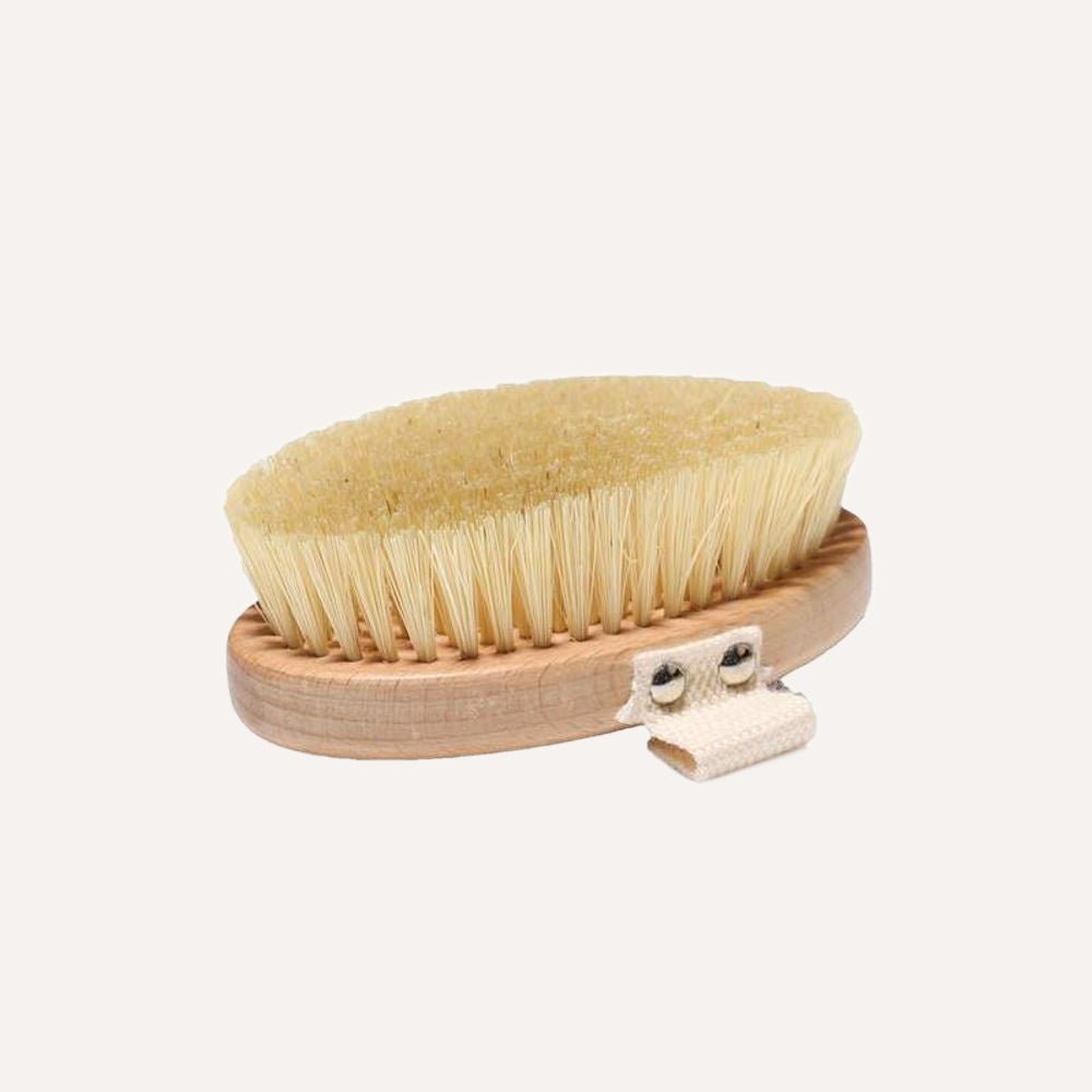 Bamboo Dry Brush for Body – Exfoliate & Improve Circulation Tilley + Me