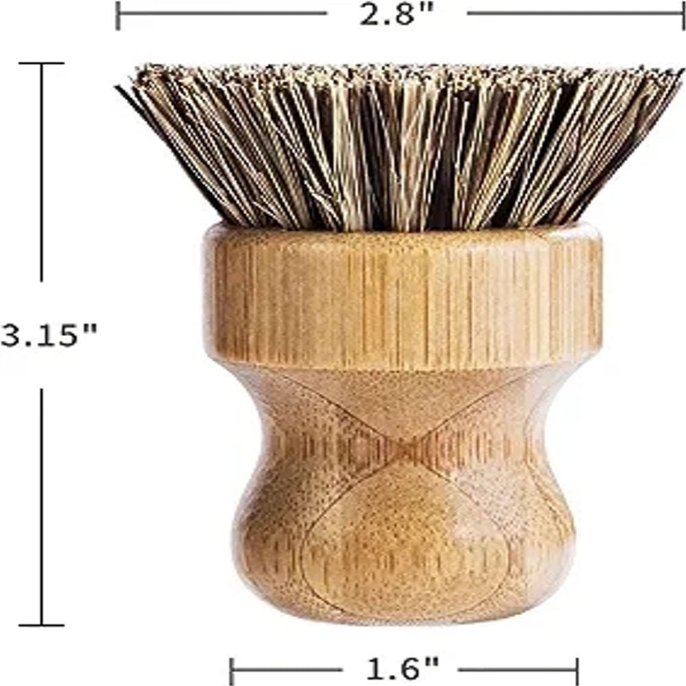 Sustainable Bamboo Pot Scrubber - Tough on Stains, Gentle on Earth Tilley + Me