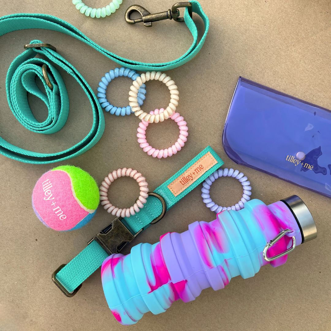 Hemp Cotton Dog Leash - Durable, Sustainable, Adjustable, Lightweight & Soft Tilley + Me