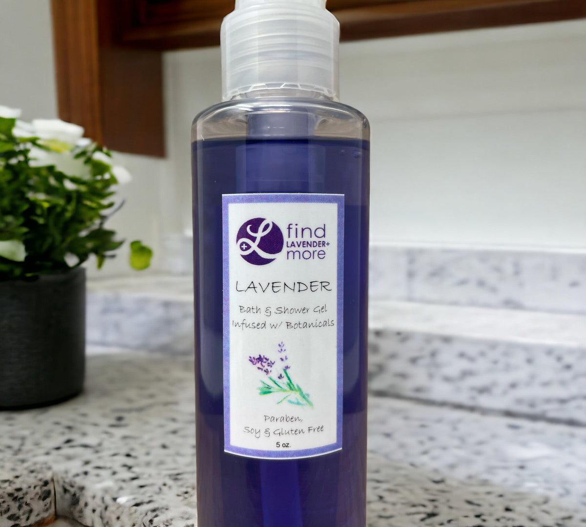 Bath/Shower Gel Findlavender.com