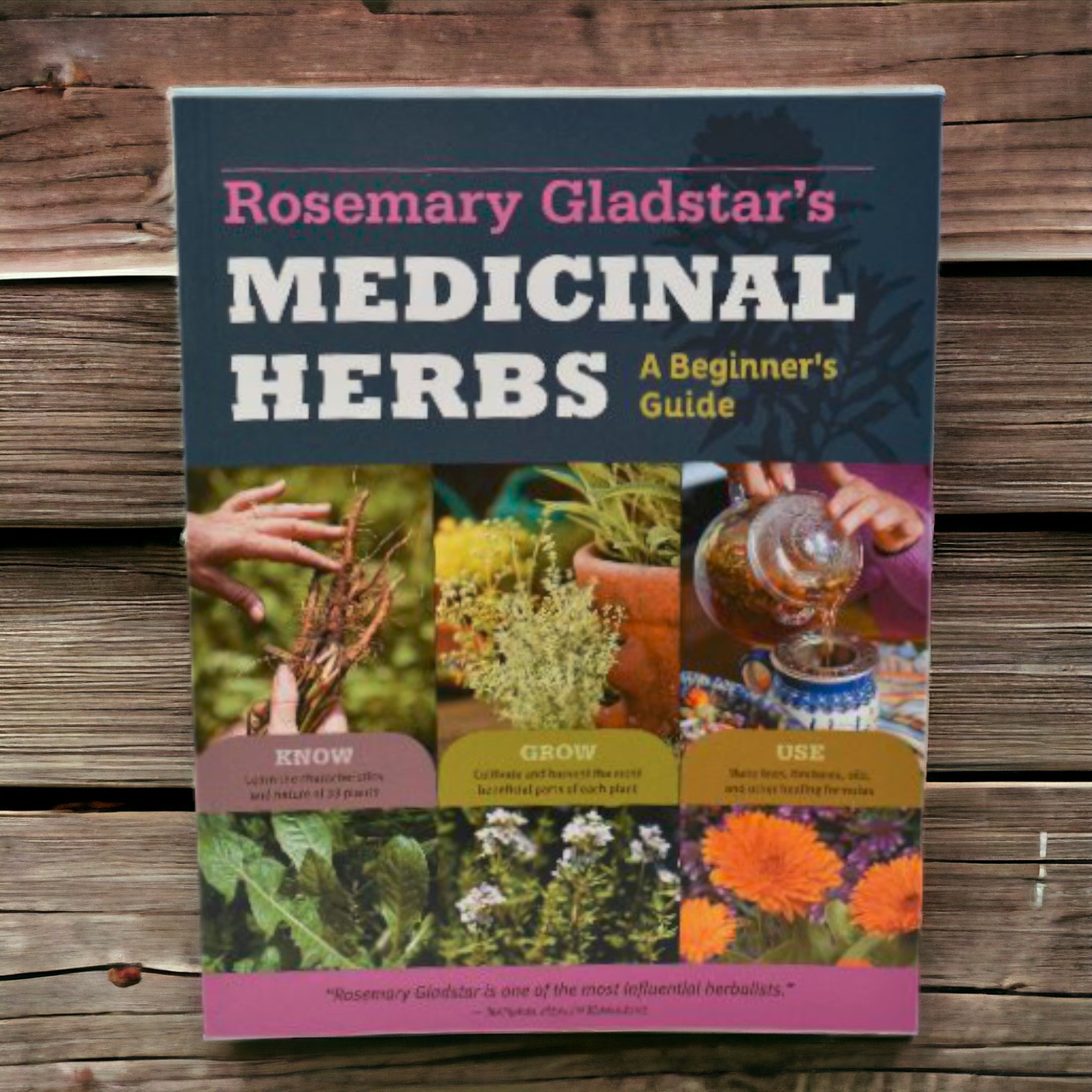 A Beginner's Guide: Medicinal Herbs by Rosemary Gladstar Findlavender.com