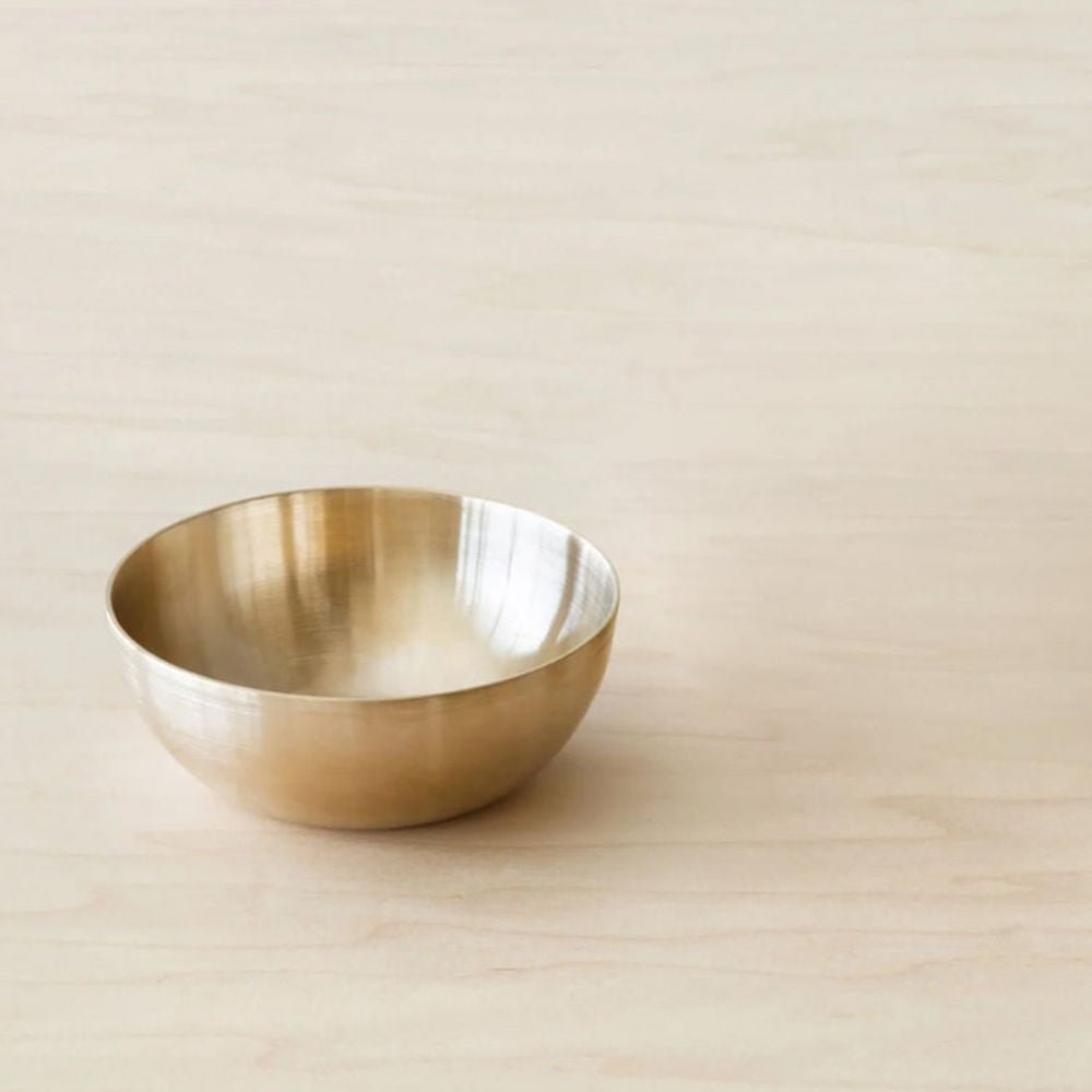 Mini Brass Serving Bowls – Elegant & Handcrafted Tableware Set Tilley + Me