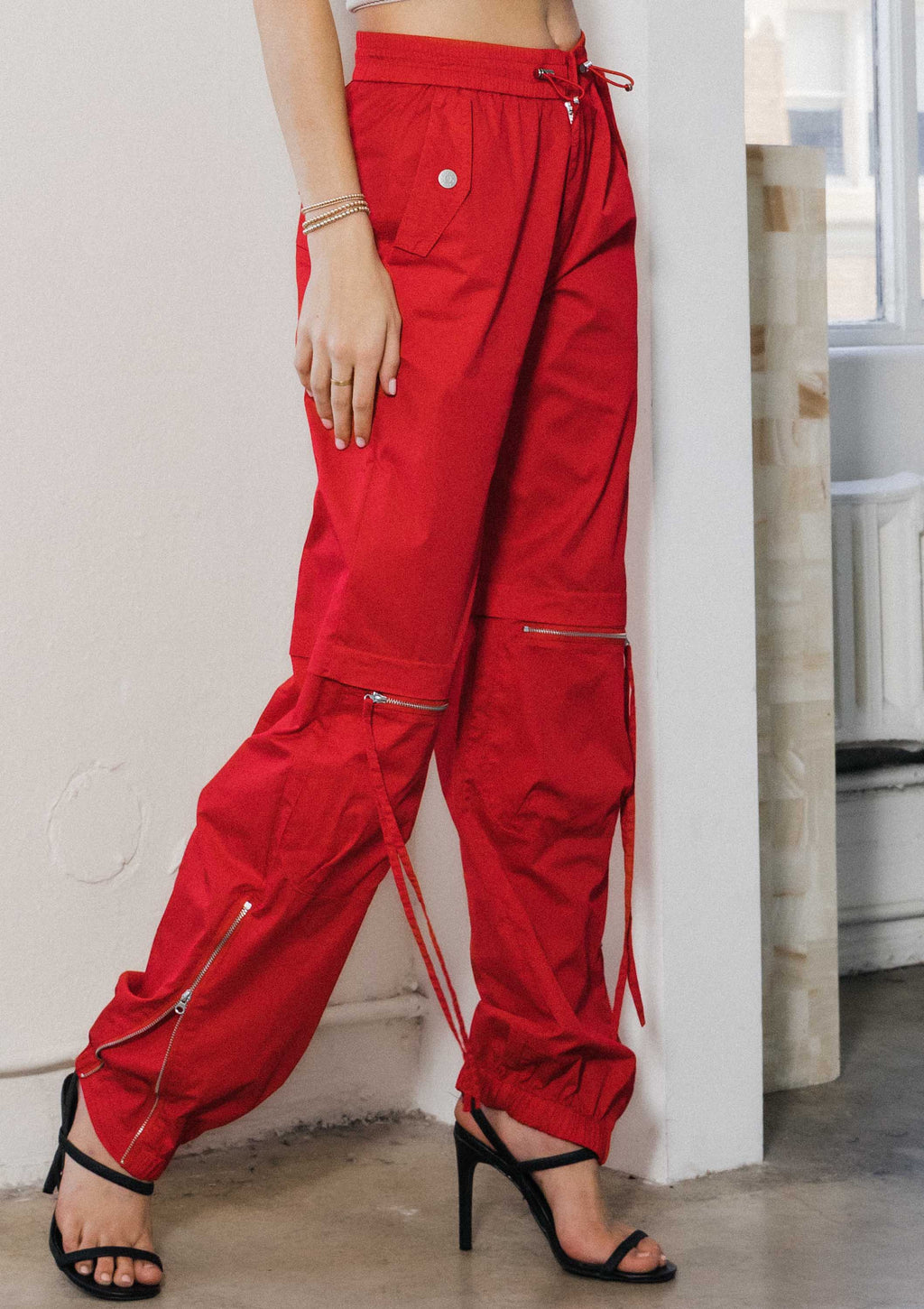 Red Cargo Pants Pretty Little Patriot