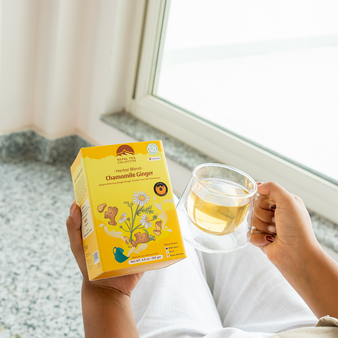 Chamomile Tea with Ginger Nepal Tea