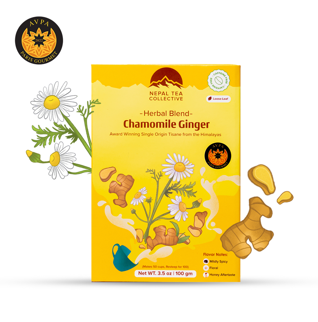 Chamomile Tea with Ginger Nepal Tea