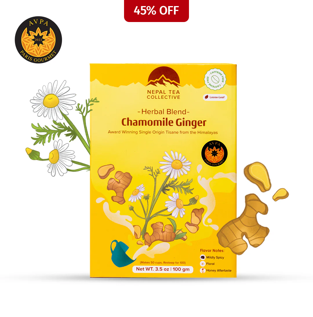 Chamomile Tea with Ginger Nepal Tea