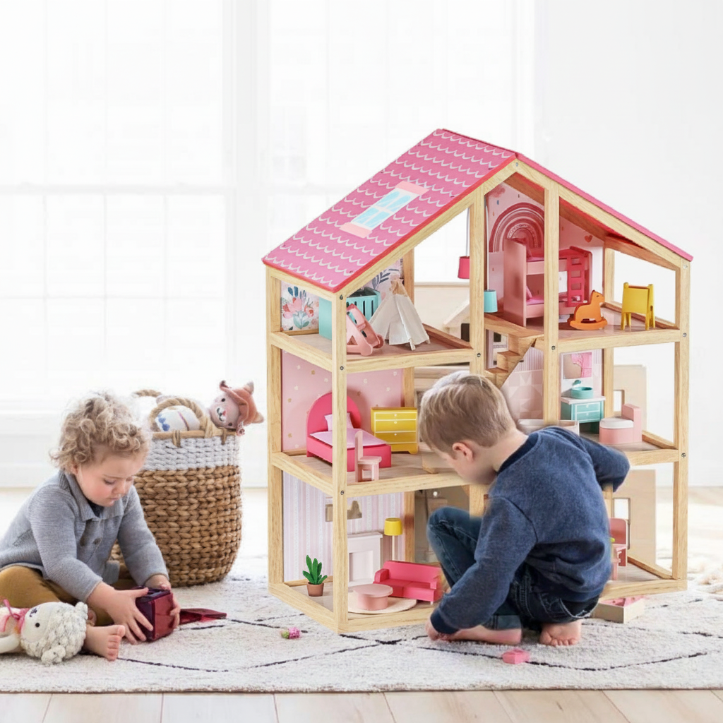 Tiny Land® Sweetwood Love Dollhouse without Dolls Tiny Land INC