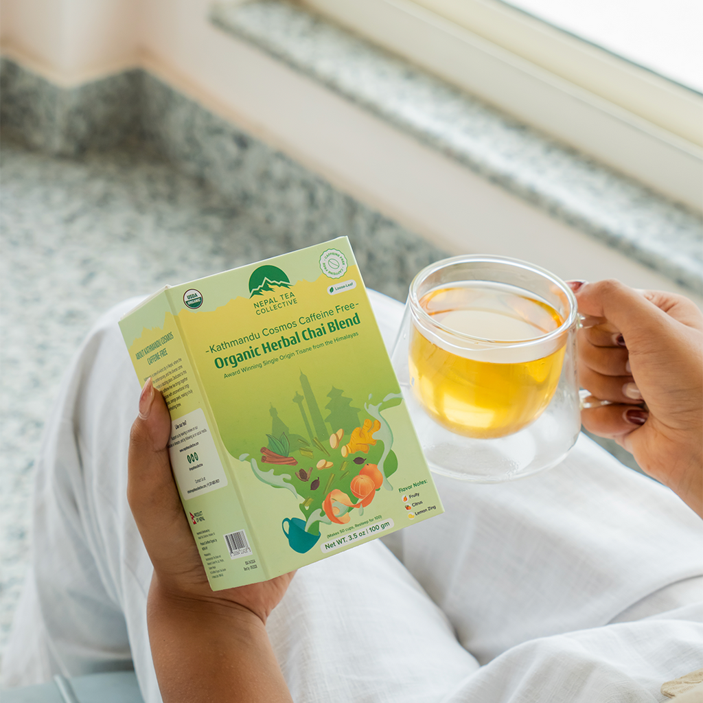 Kathmandu Cosmos (Naturally DECAF | Caffeine Free) Nepal Tea