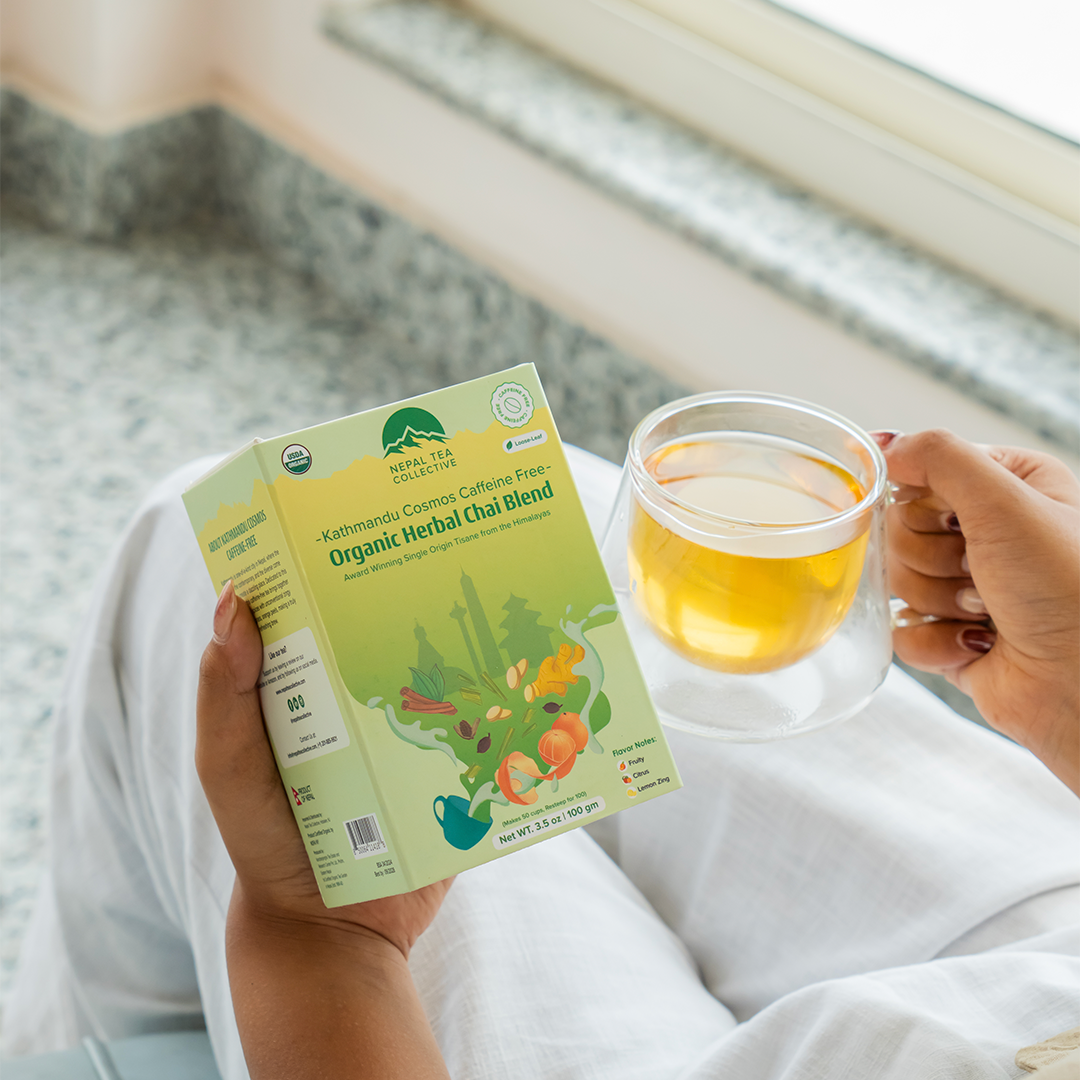 Kathmandu Cosmos (Naturally DECAF | Caffeine Free) Nepal Tea