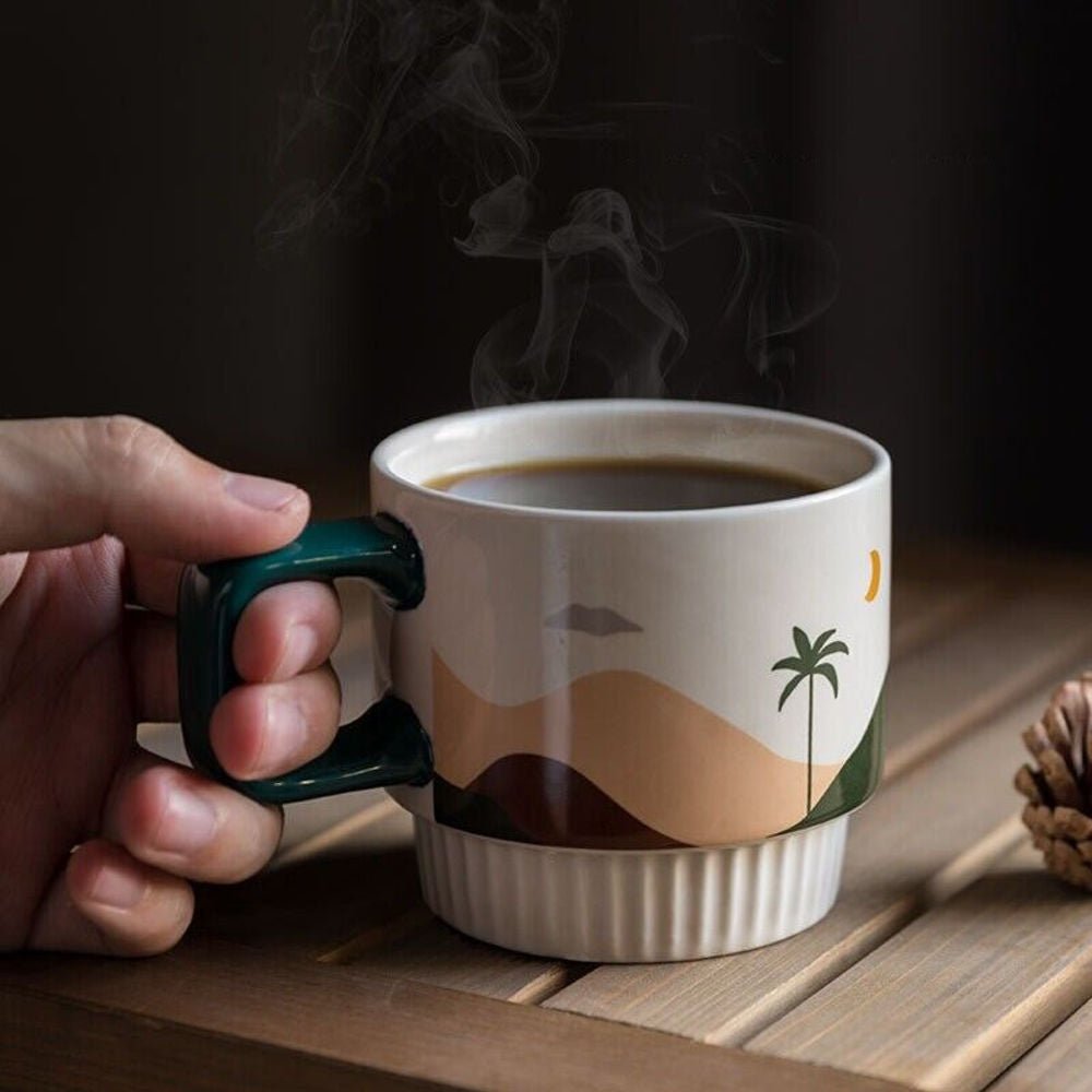 Desert Vibe Artisanal Mug | Handcrafted Ceramic Tilley + Me
