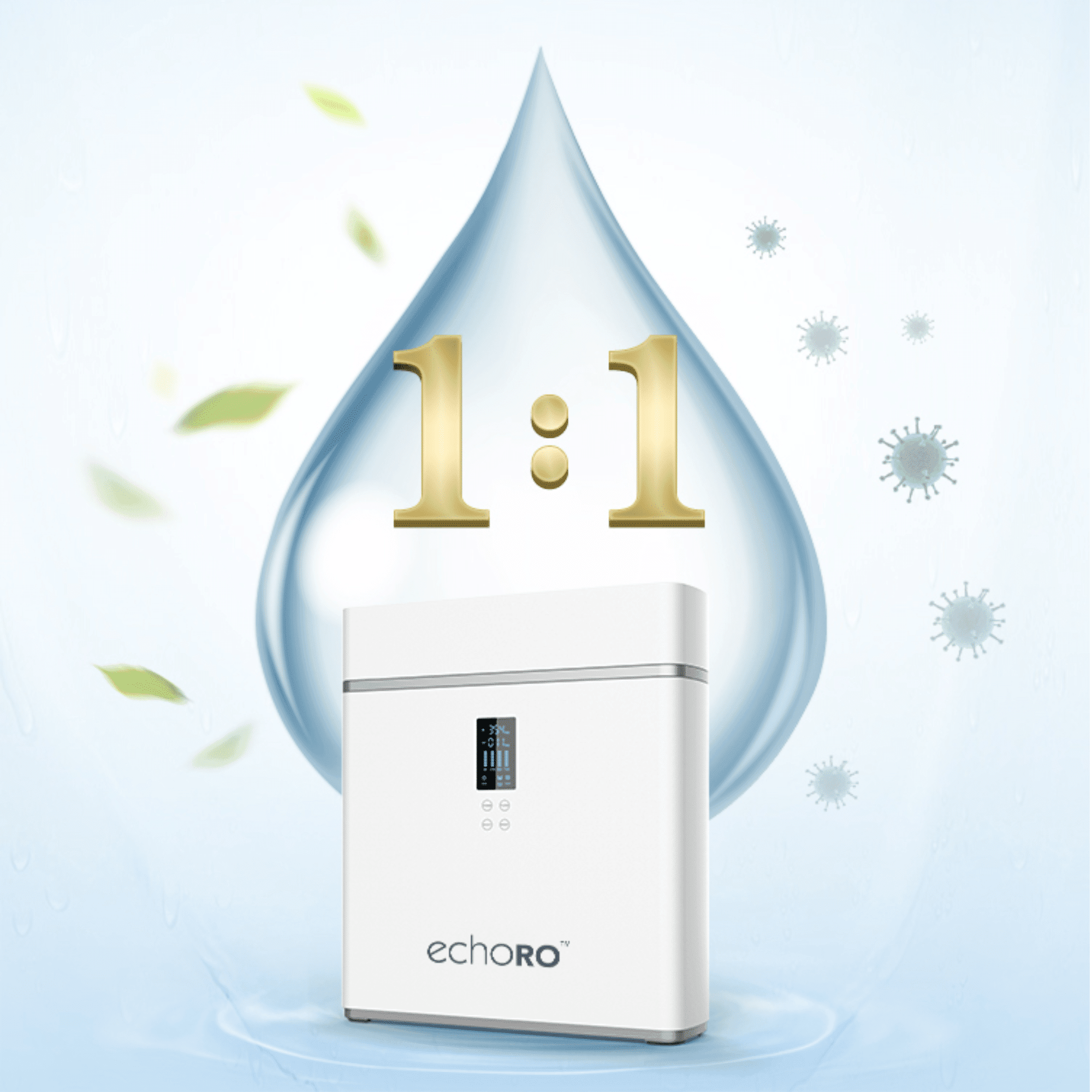 Echo RO™ Water Filter Machine (Tankless Reverse Osmosis) Echo Water