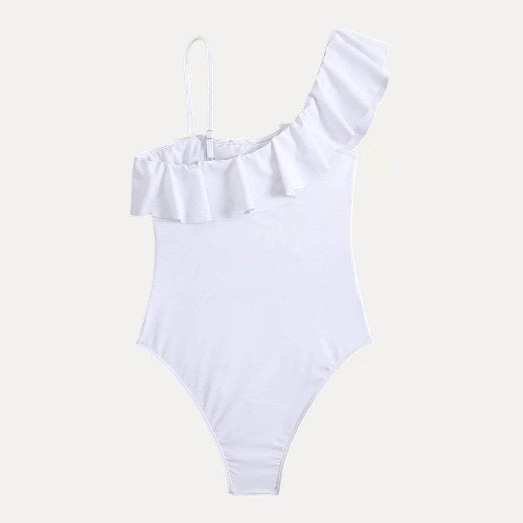 Kimberly White One-Piece Swimsuit Pretty Little Patriot