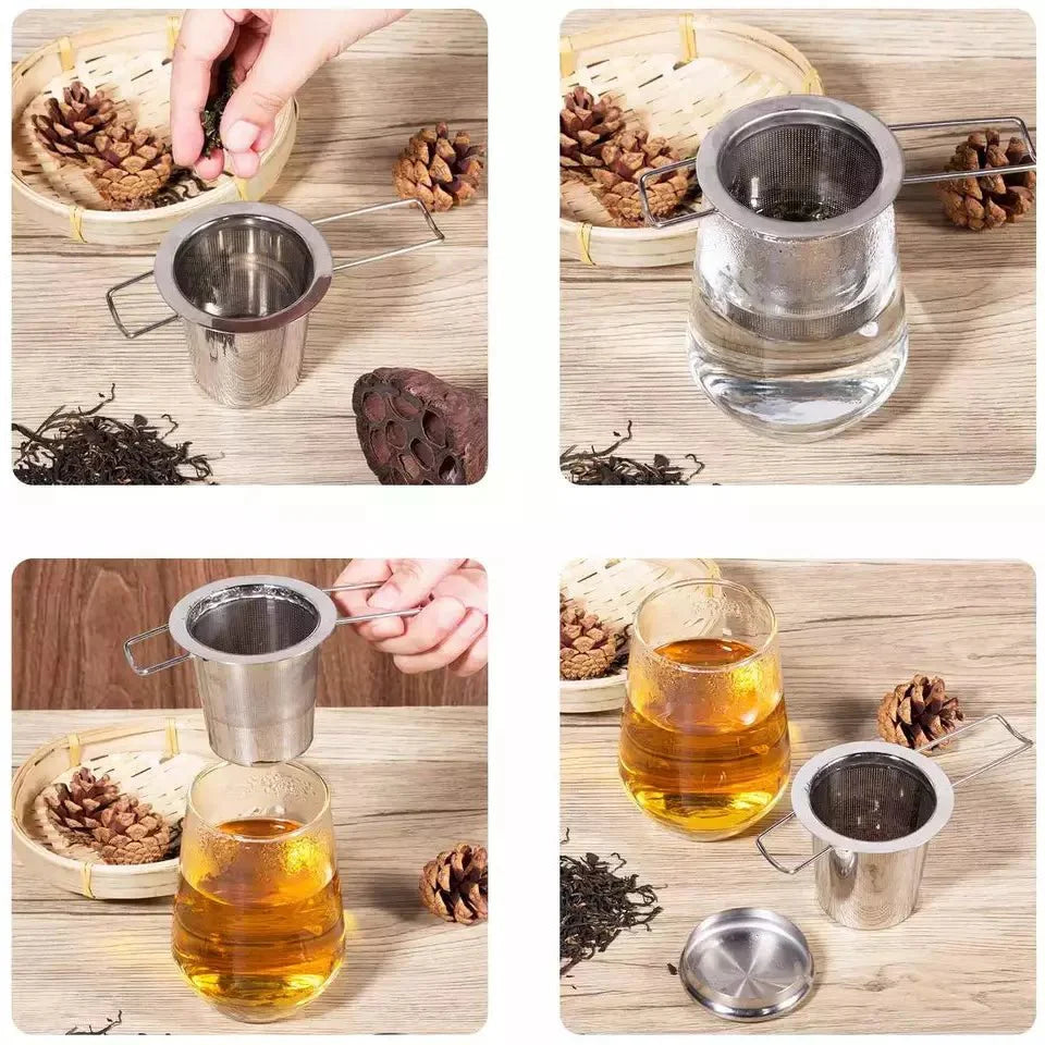 Foldable strainer Nepal Tea