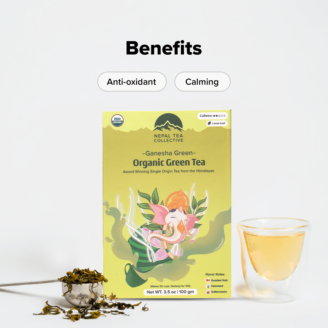 Ganesha Green - Organic Green Tea Nepal Tea