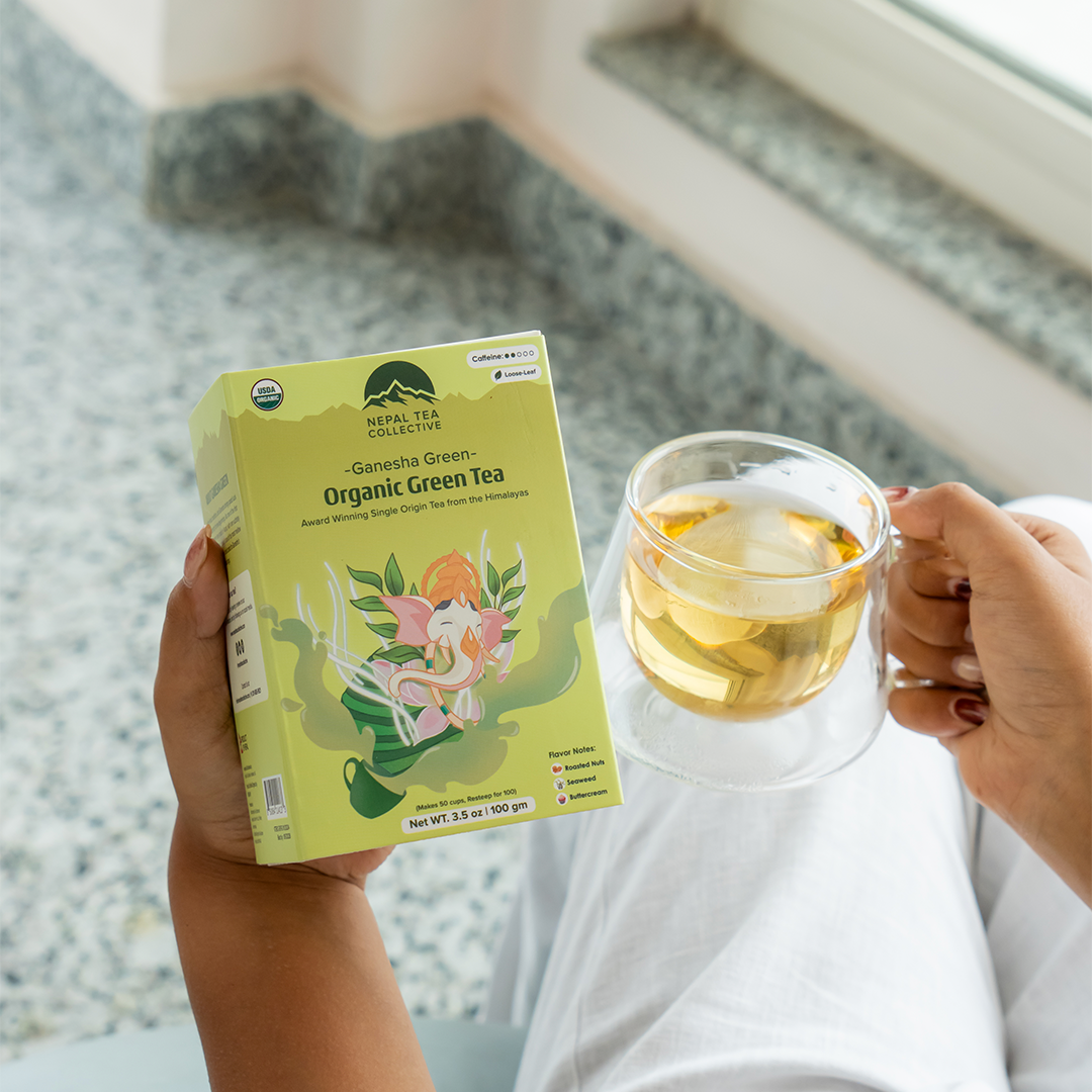 Ganesha Green - Organic Green Tea Nepal Tea