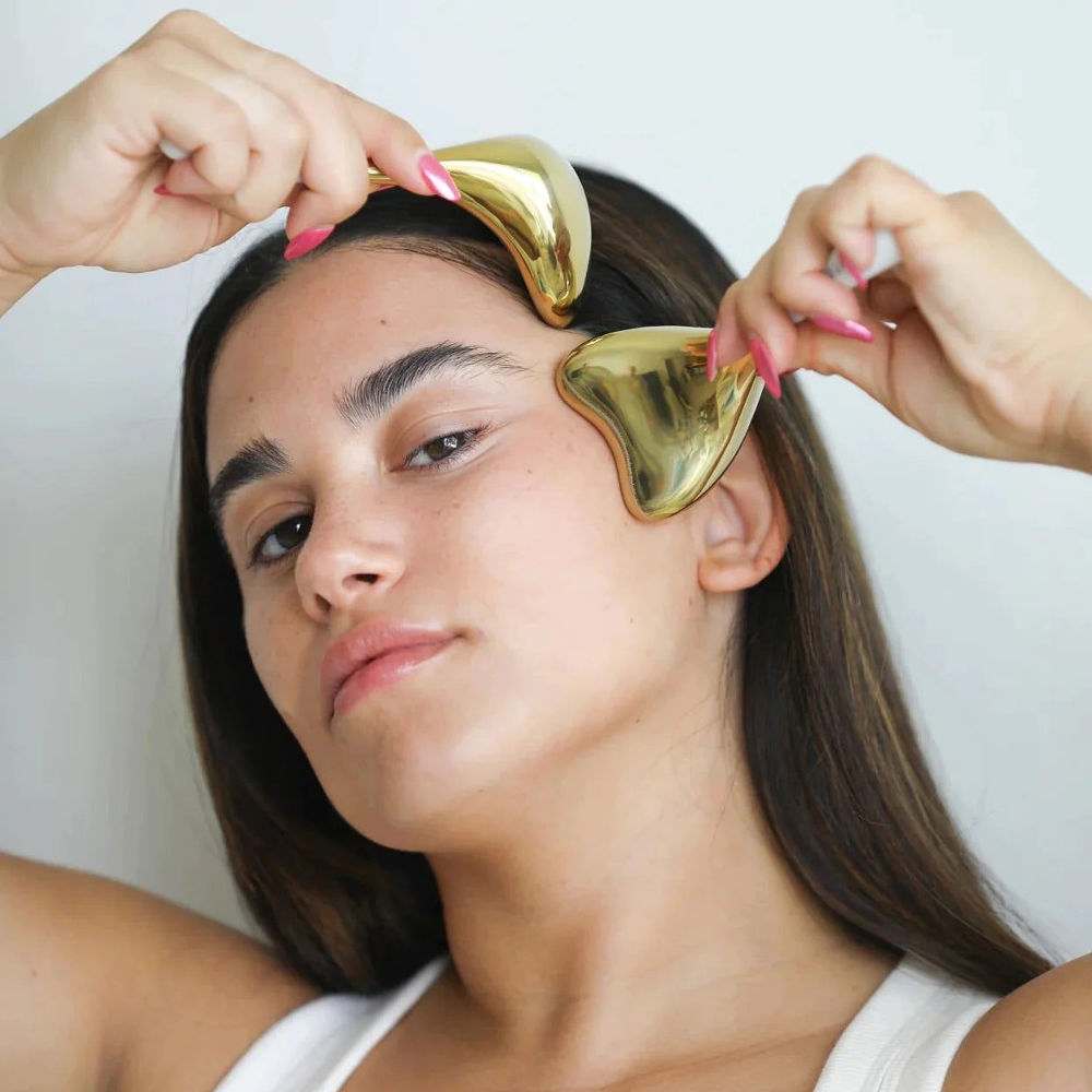 Cryo Face Sculpting Gua Sha for Wrinkles - Hypoallergenic and Instant Cool Tilley + Me