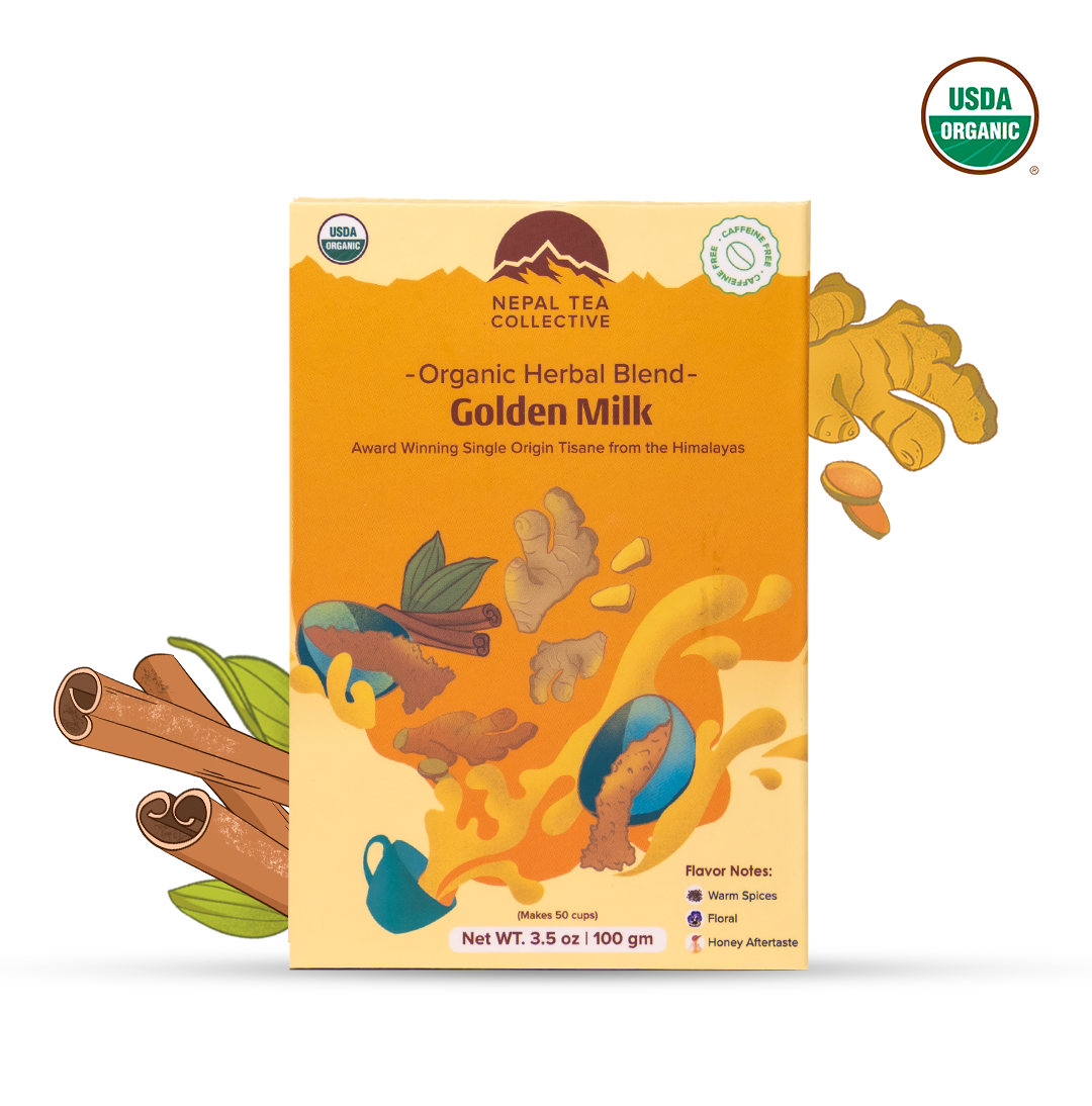 Organic Golden Milk Nepal Tea