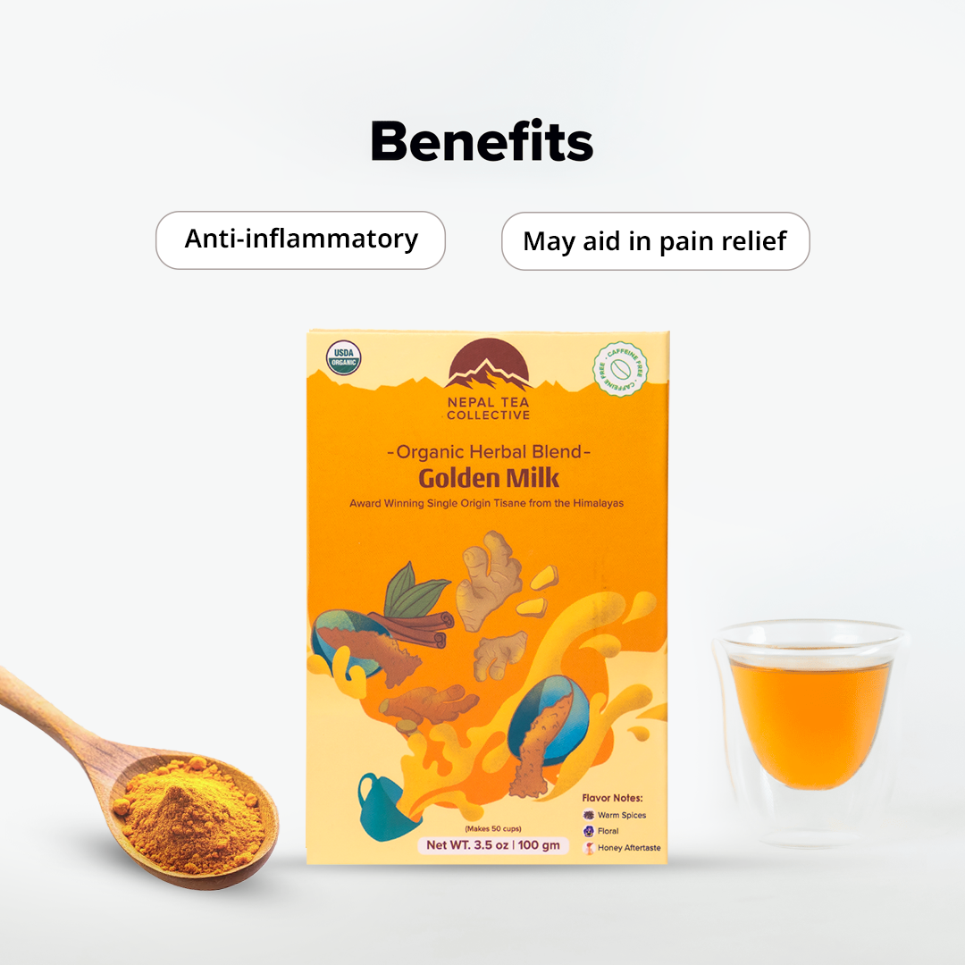 Organic Golden Milk Nepal Tea