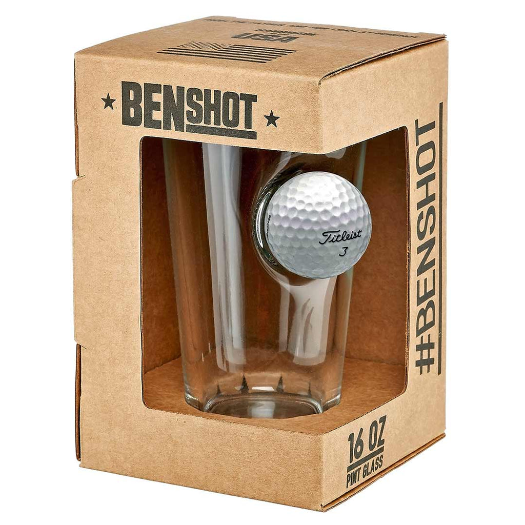 Golf Ball Glasses for Dad BenShot