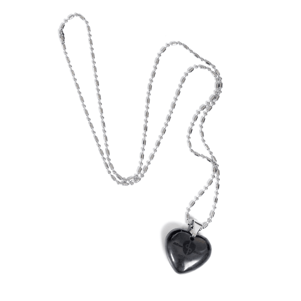 Heart EMF Defense Pendant - 100% Shungite Stone Your Emf Shield